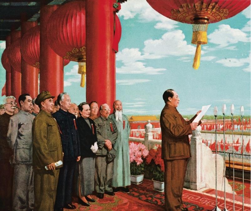 1949年，开国大典上，林伯渠宣布：“请毛主席升旗！”可他并未意识到这句话犯了个