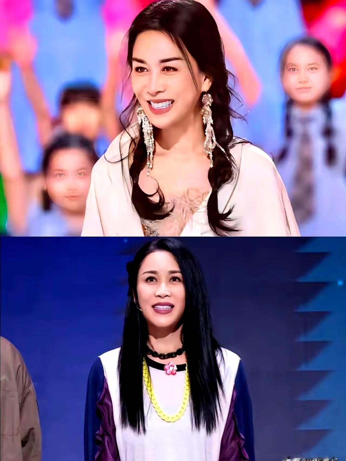 我天，58岁的那英，最近照片说她看着像38岁，真的假的？！舞台新造型直接冲上