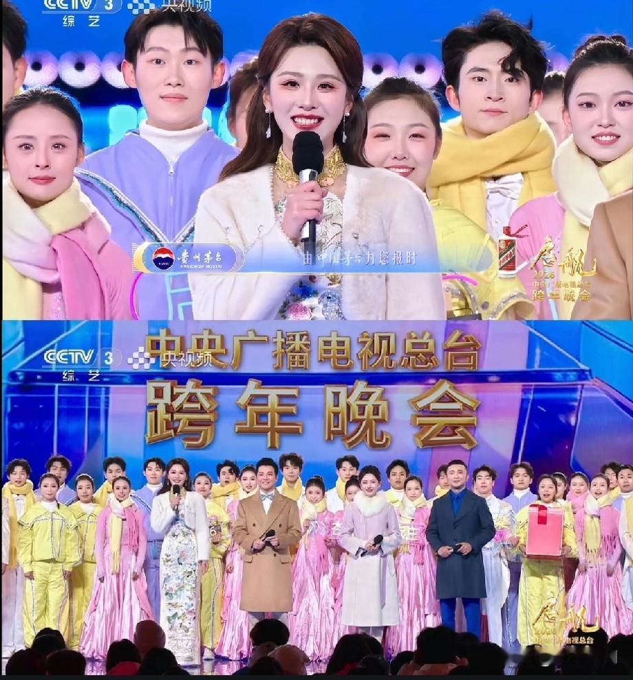 我终于搞明白了，这次央视跨年晚会，女主持人为什么穿的是大衣、羽绒服？​不查不知
