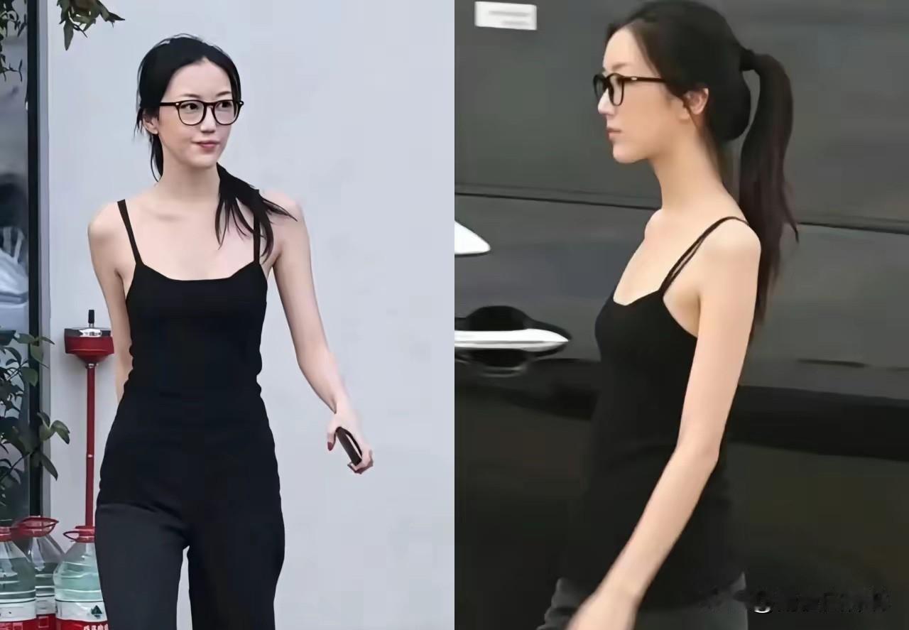 大家发现没？李嫣有一个过人之处。值得所有女孩羡慕，那就是她骨架比例天生优越