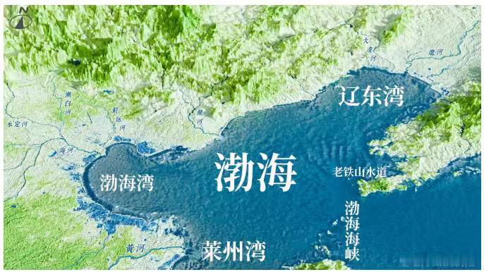 渤海，称之为国内水深最浅的海了吧[捂脸哭][捂脸哭]这片面积7.8万平方公里的海