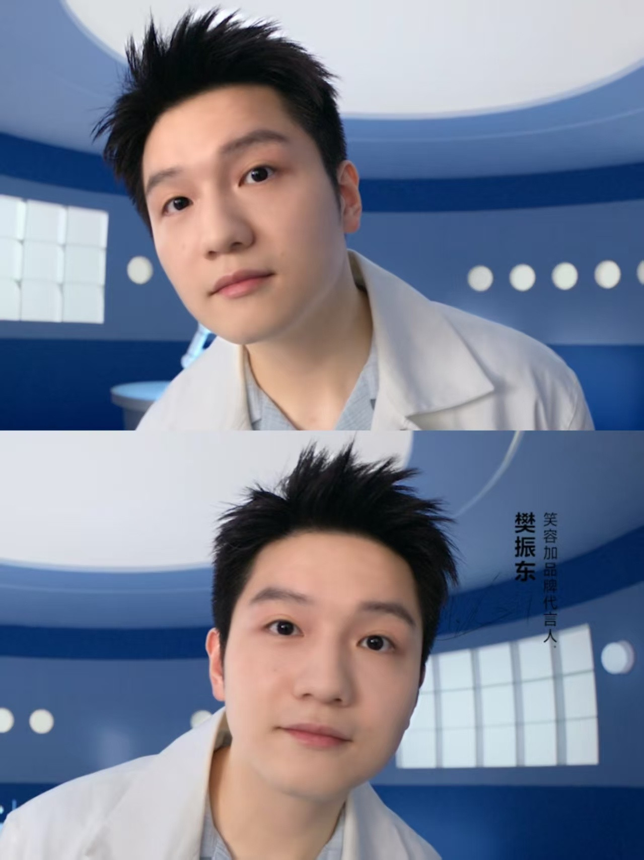 恭喜玉面战神樊振东德甲三连胜！！！一如既往的稳定发挥，看到笑容加连夜送上祝福，又