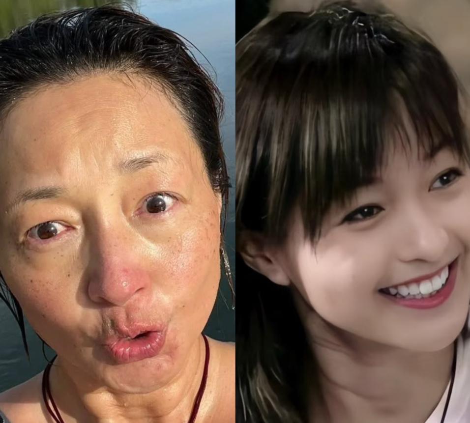 “郭襄”李绮红老了我不意外，明星不化妆不好看我也不意外，但是我意外的是，她