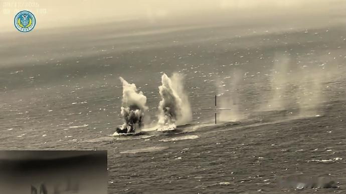十几发火箭弹同时落在同一片海域，误差不超过10米，这种精度已经堪比俄军的伊斯坎德