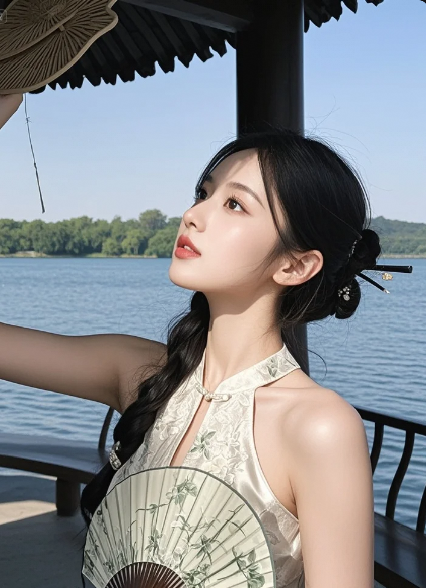 她的美，是古典的，也是现代的