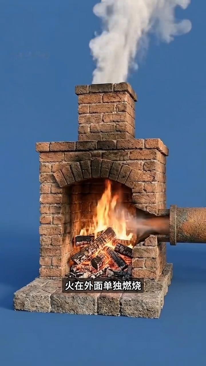 奇怪熏腊肉法。注意看，他们熏腊肉的方法很奇怪，不是把肉挂在火上烤，而是先在地下