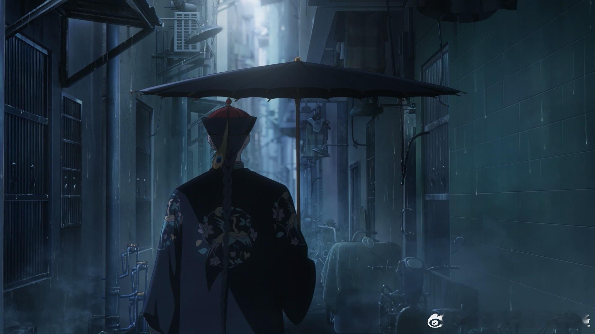 终于等到谷围撑伞名场面动画把两人之间的相互救赎诠释得太到位了，高影在绝望中遇到