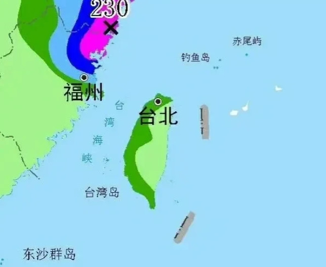 本以为只是调侃，没想到竟然是真的。台湾岛的地理轮廓总能引发人们有趣的联想。今
