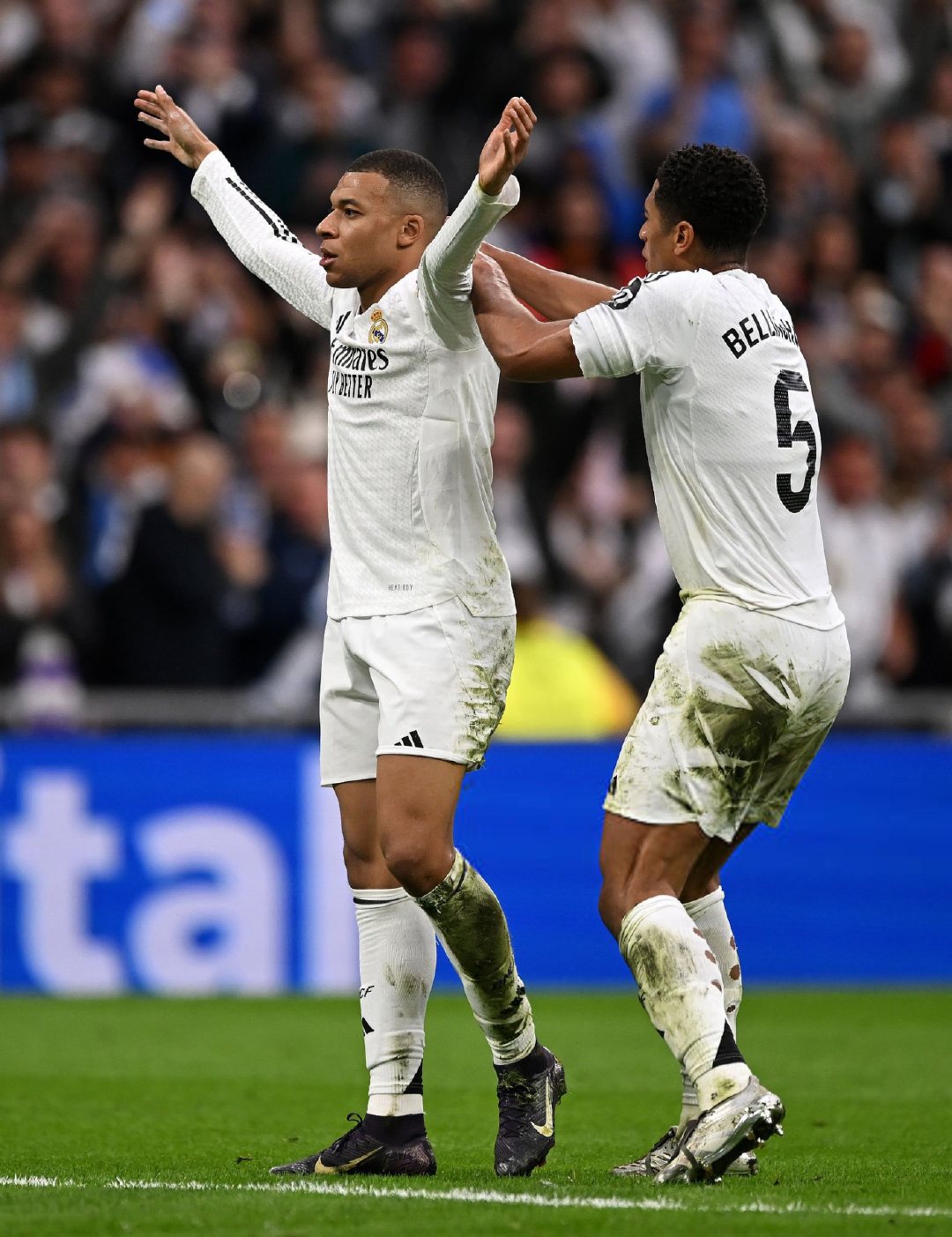 姆巴佩x贝林厄姆。🤍西甲联赛皇马3比2塞尔塔halamadrid​​​