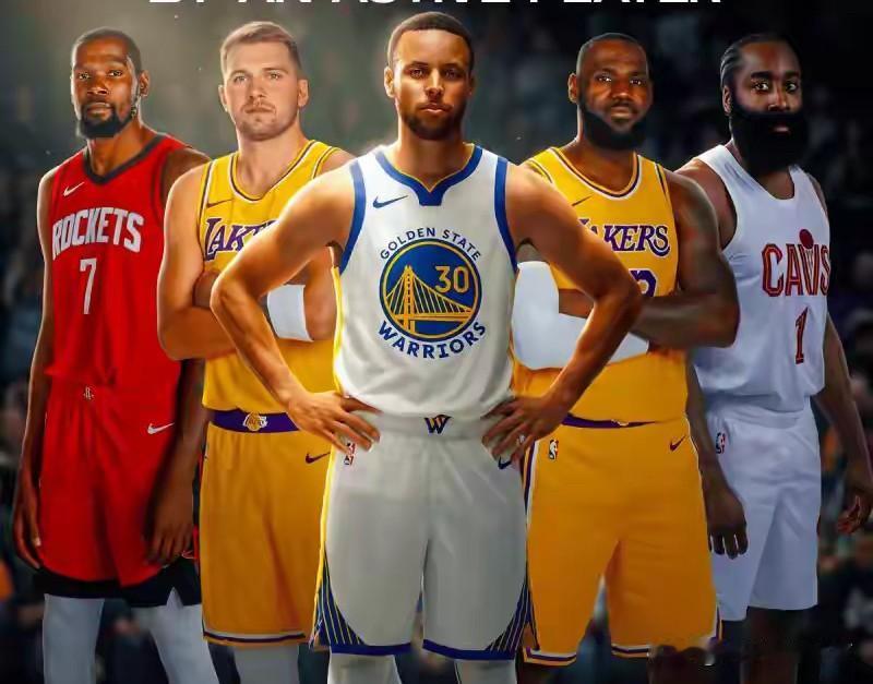 现役NBA单场40+次数前五！东契奇62次垫底、第一断崖式领先！哈登的107