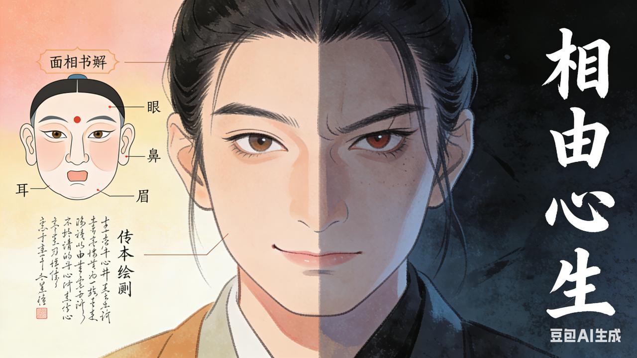 【面相口诀】“1.面多斑点，恐非老寿之人；耳有毫毛，定是长生之客。2.女