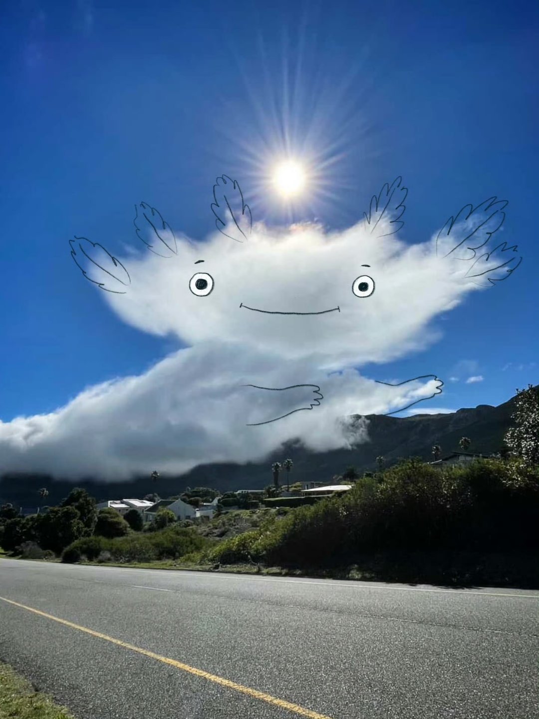 一朵云能有多可爱☁️​​​