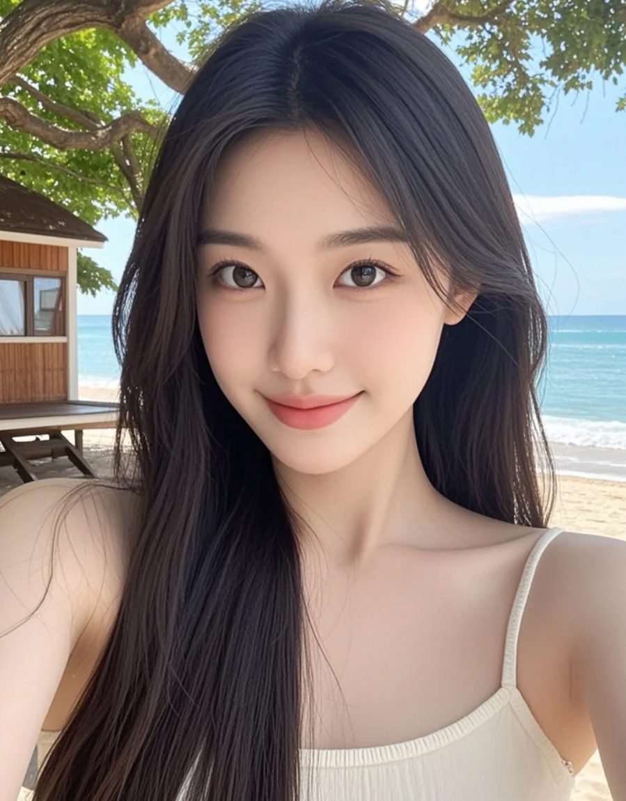 眼波流转，海风替我传情意~