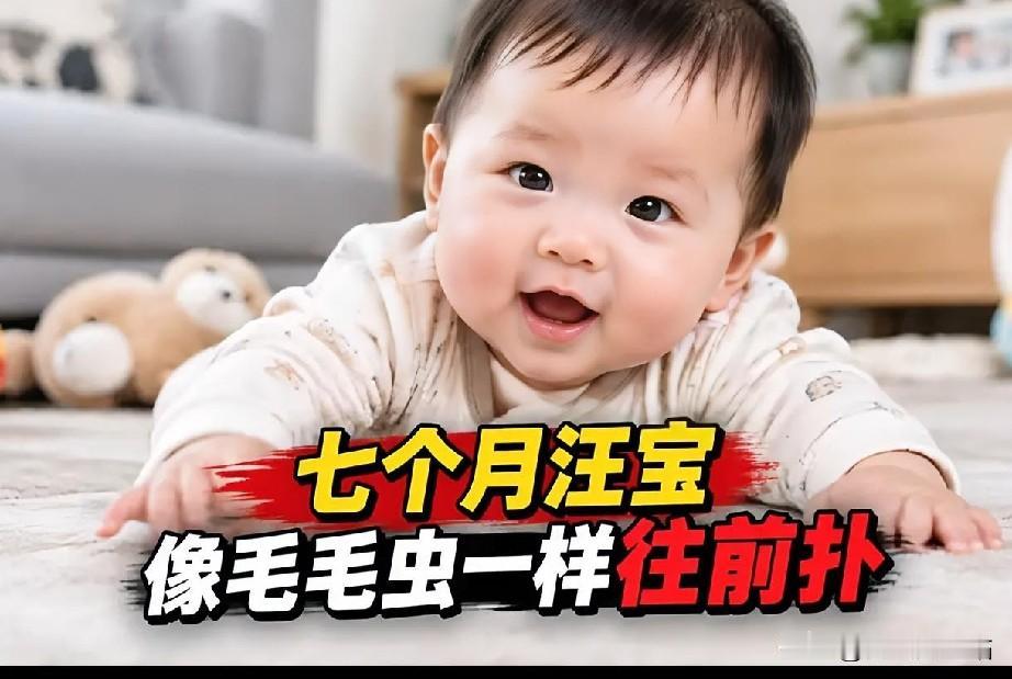 马筱梅又在直播间说娃了，她说话很真实！七个月的汪宝活泼可爱，趴在地上像一只小