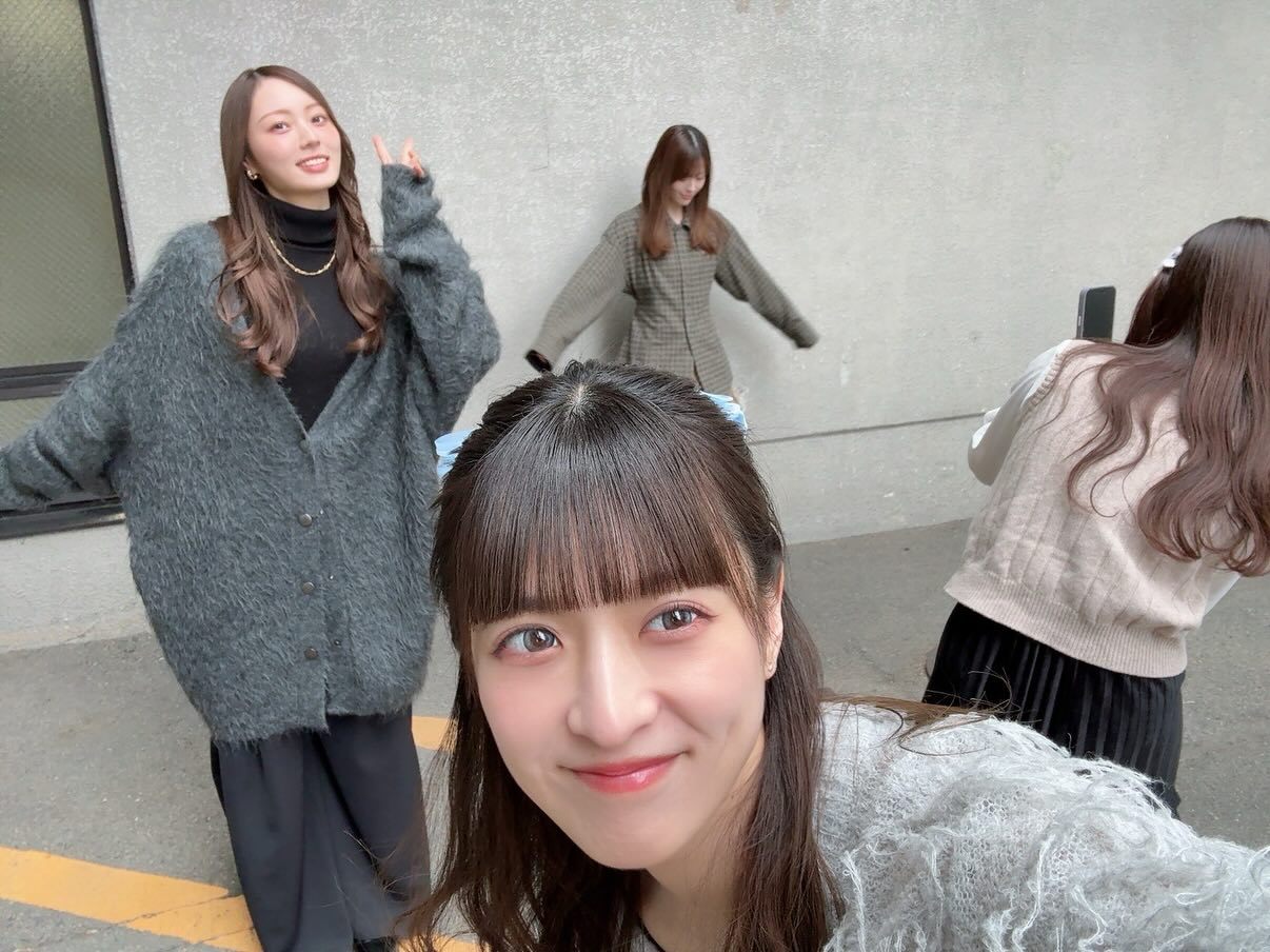 吉田綾乃クリスティー「⛩👗遅ればせながら京都でのリアミのおよふくです。🩵🩶