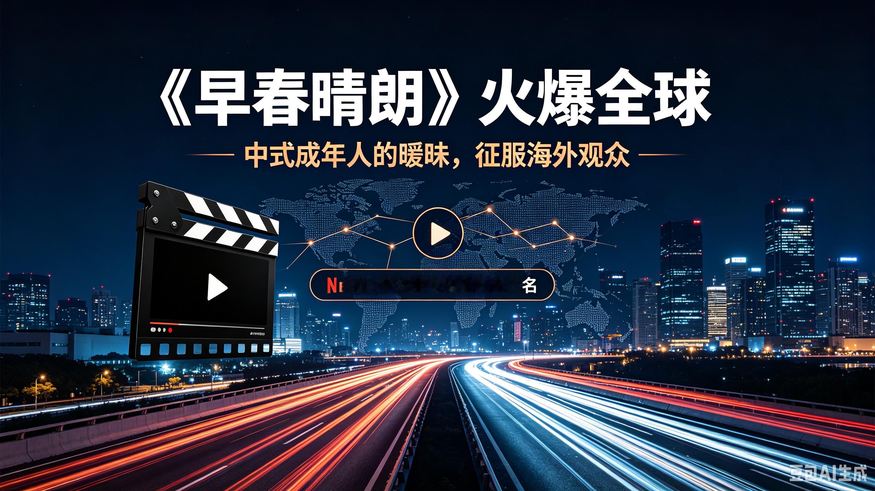 《早春晴朗》火爆全球！中式成年人的暧昧，征服海外观众Netflix最新全球榜单传来喜讯，国产都市剧《