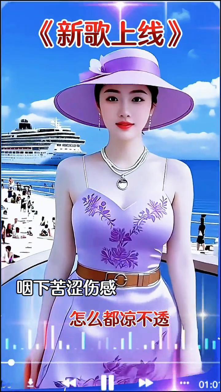 《新歌上线》。思念藏在酒里，怎么都凉不透。咽下苦涩伤感，一杯人了喉。时间过了许