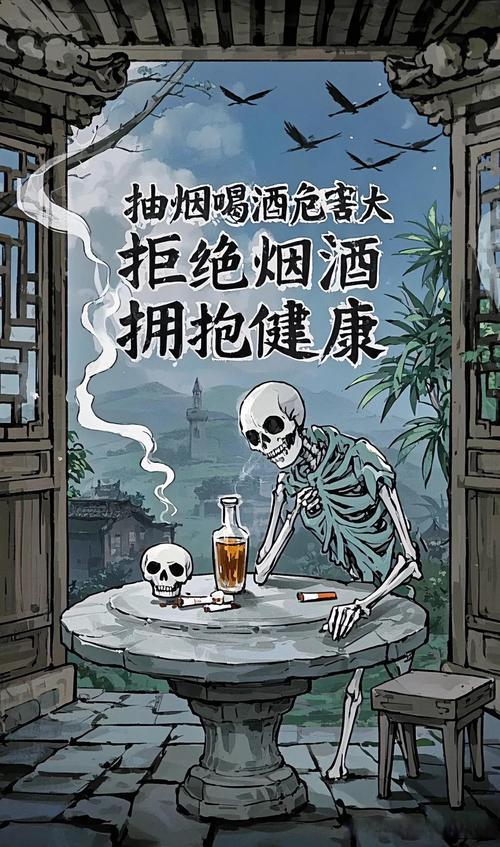 人们戒烟戒酒，是为了身体健康，因为长期抽烟喝酒会诱发各种疾病，损伤心血管、伤害口
