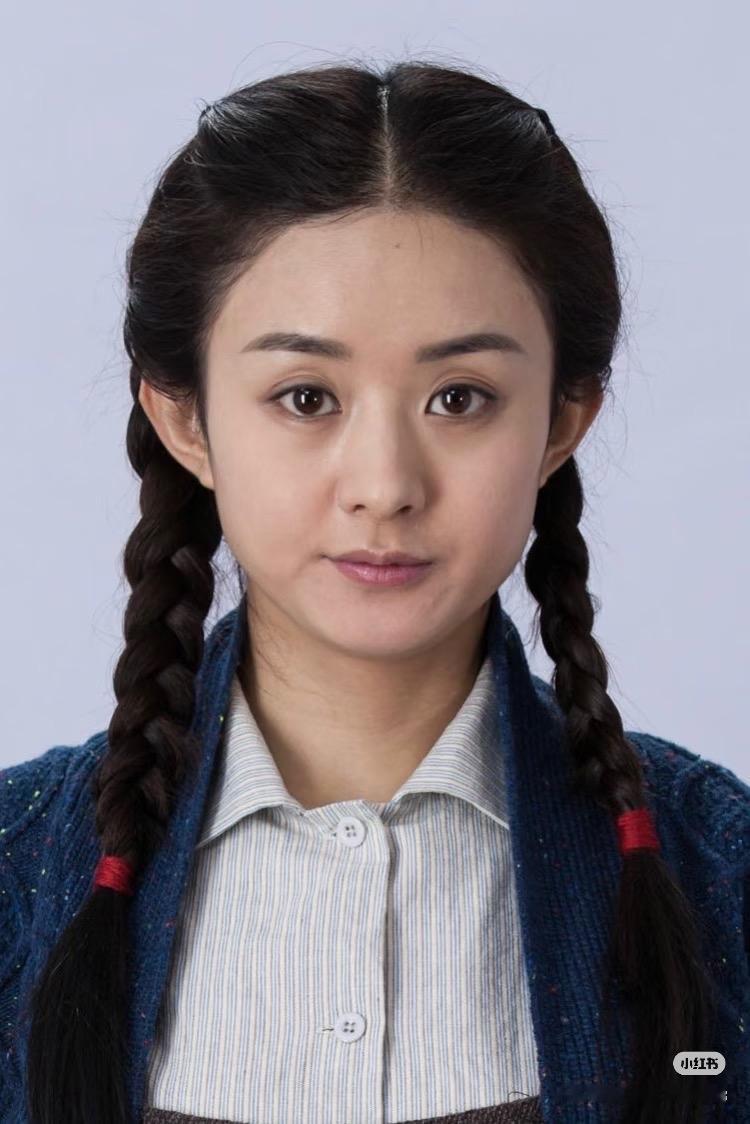 17年时期的赵丽颖，纯生图定妆造，大家看变化大吗
