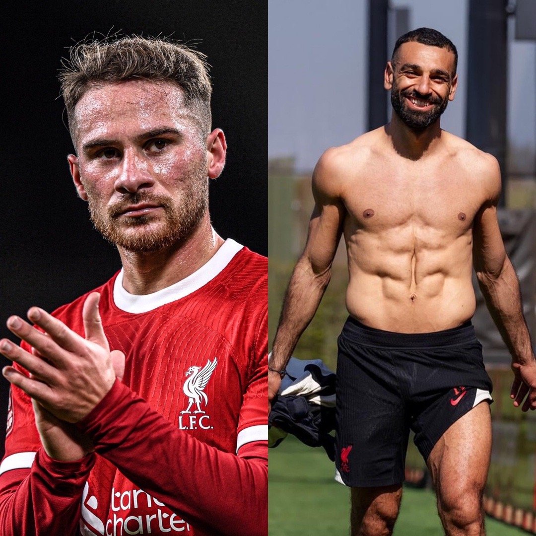 🤯麦卡利斯特在采访中谈到萨拉赫：（PlayersTribune）“英超联赛