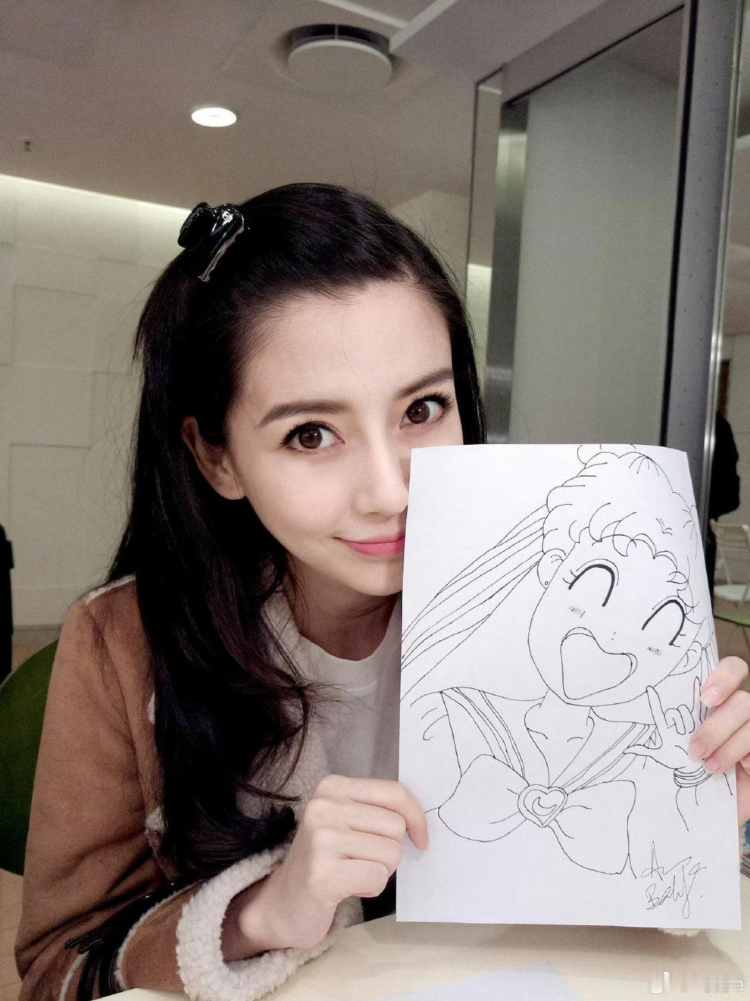 #angelababy#🐰#angelababy#此女美照根本存不完的呀！​