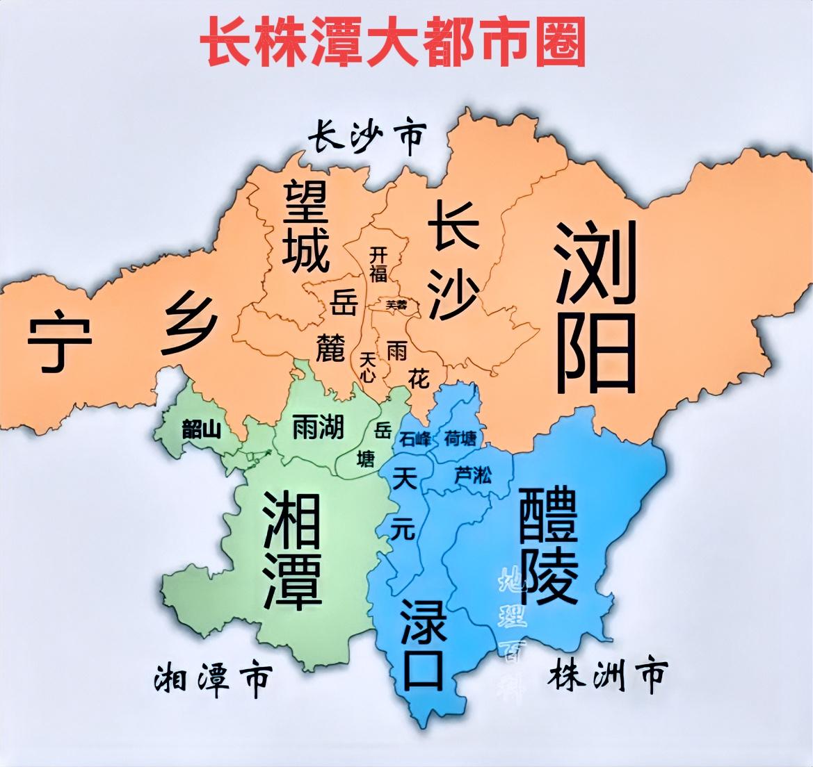 从大局出发，看整个湖南的经济发展，未来长远的发展就靠长株潭了。为什么呢？因为长株