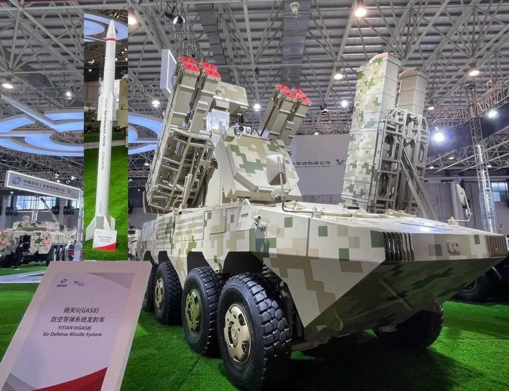 俄罗斯对中国出口的“倚天II”近程防空系统表示羡慕，认为是对付无人机和精确制导