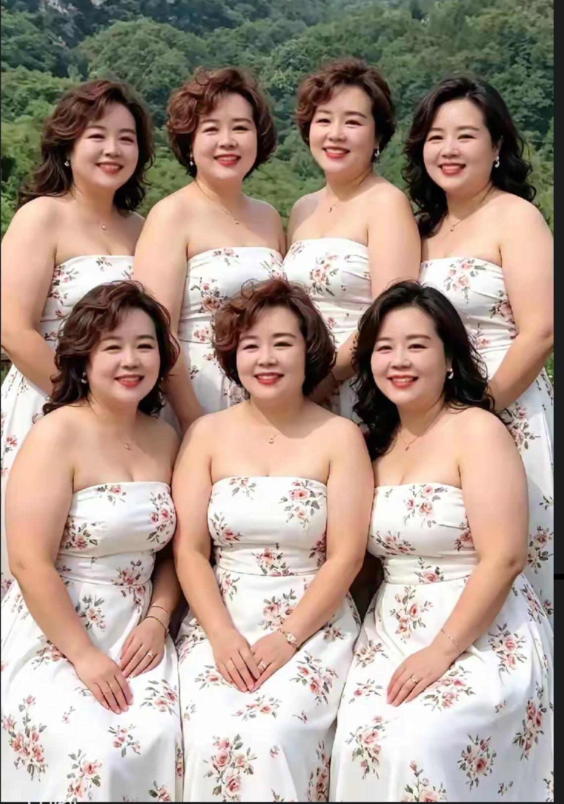 7位阿姨中，有一位是老师，有一位是大老板，你能猜出来是谁吗？
