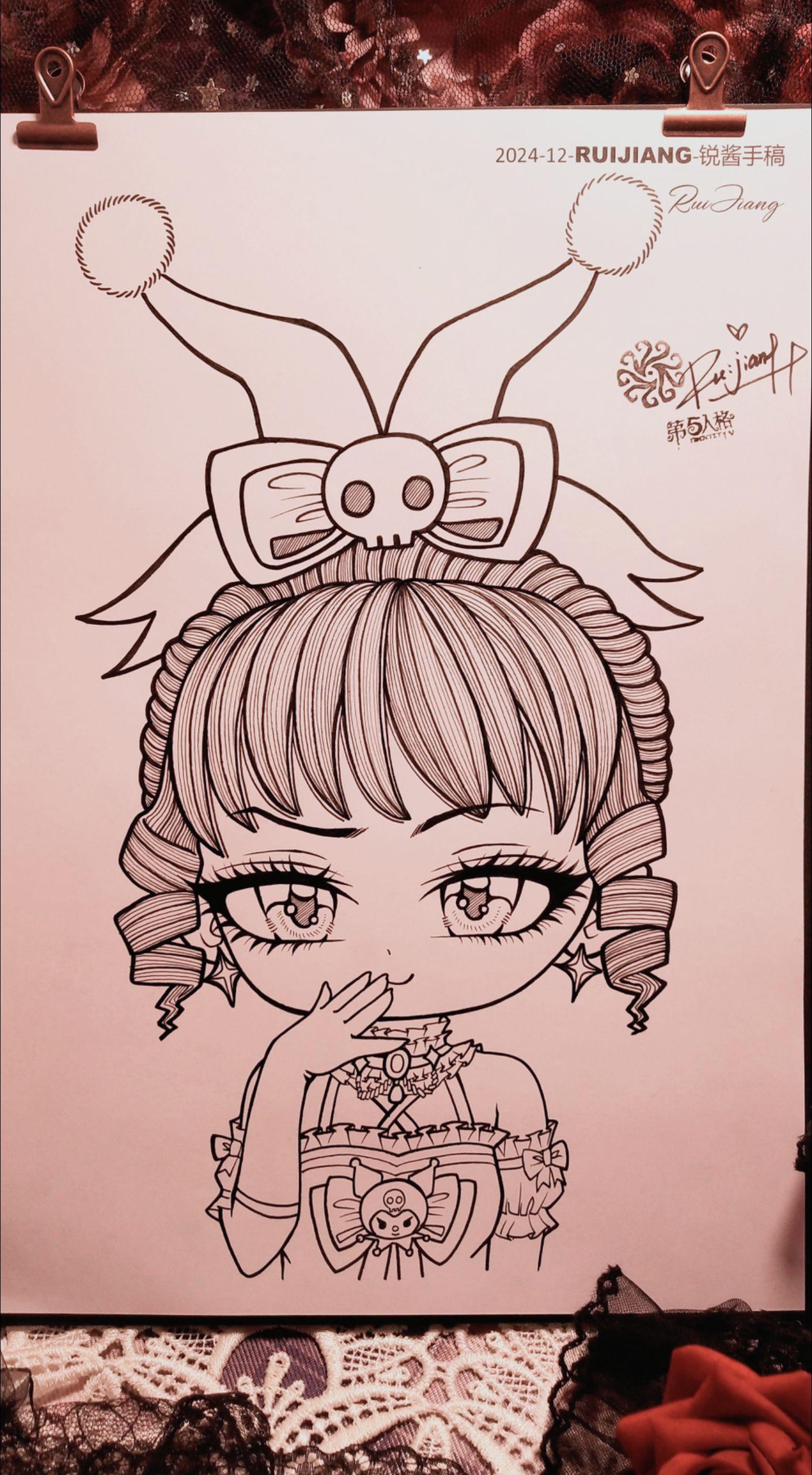 原来我还会画萌萌Q版