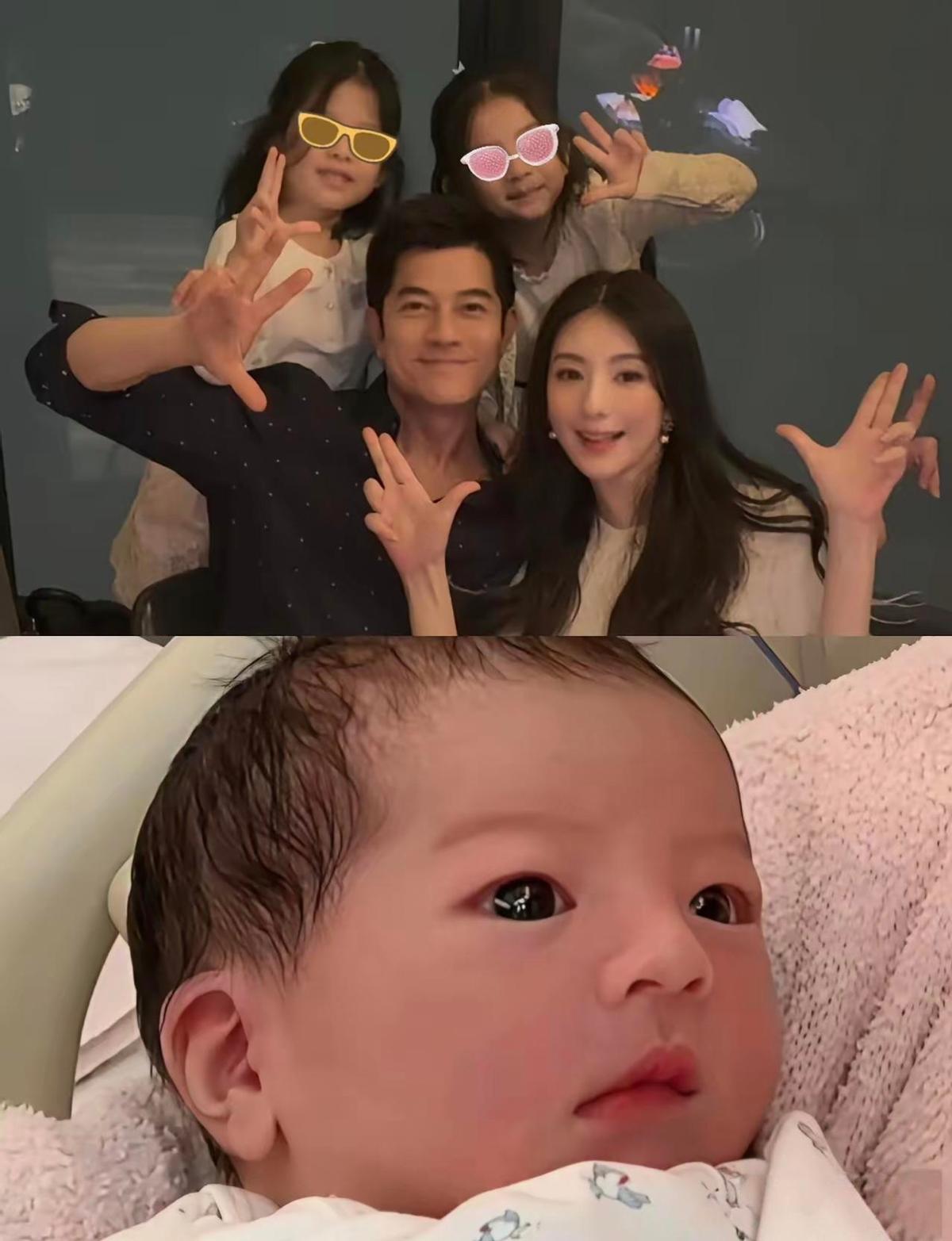 郭富城又当爸了,这次是女儿。三胎,三个闺女。港媒猜男,他不吭声,直接开门见女