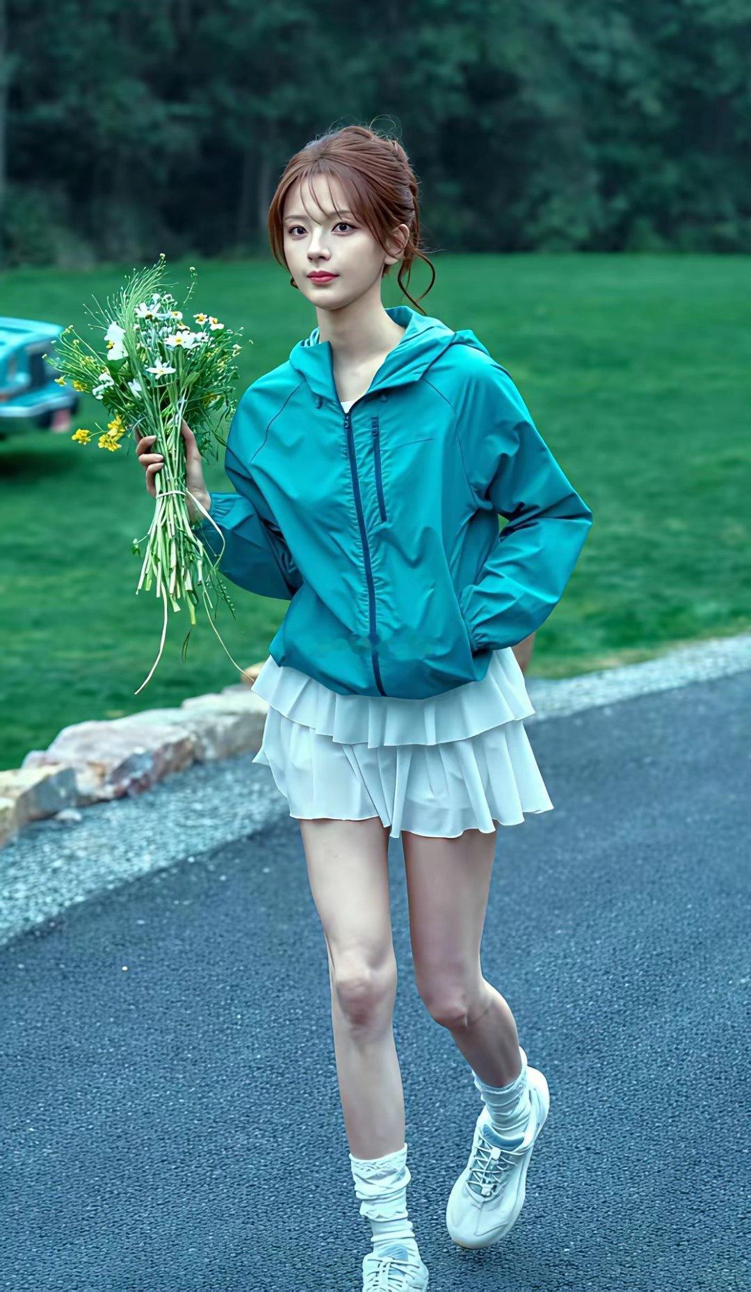 杨超越这组好像女大啊