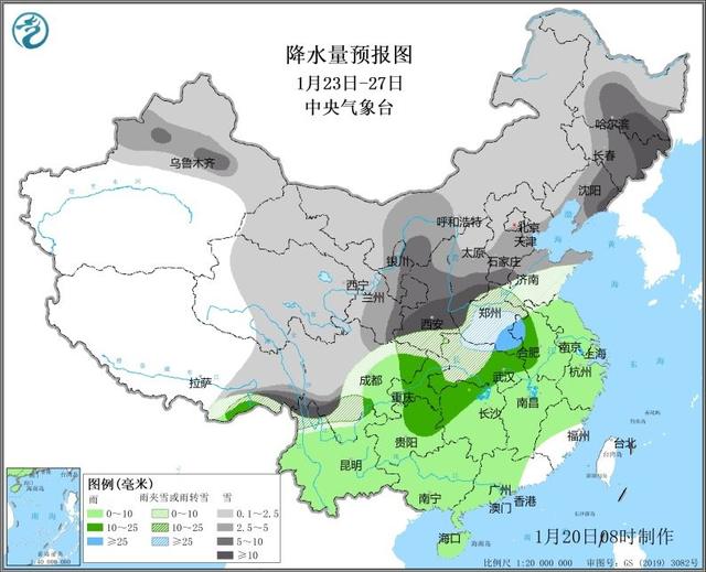 冷暖大波动! 入冬来最强寒潮、大范围雨雪确定: 这几省是暴雪重点