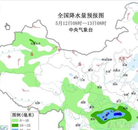 贯穿南北的大范围降雨来了贯穿南北的大范围降雨来了预计中国将出现大范围降雨，降雨