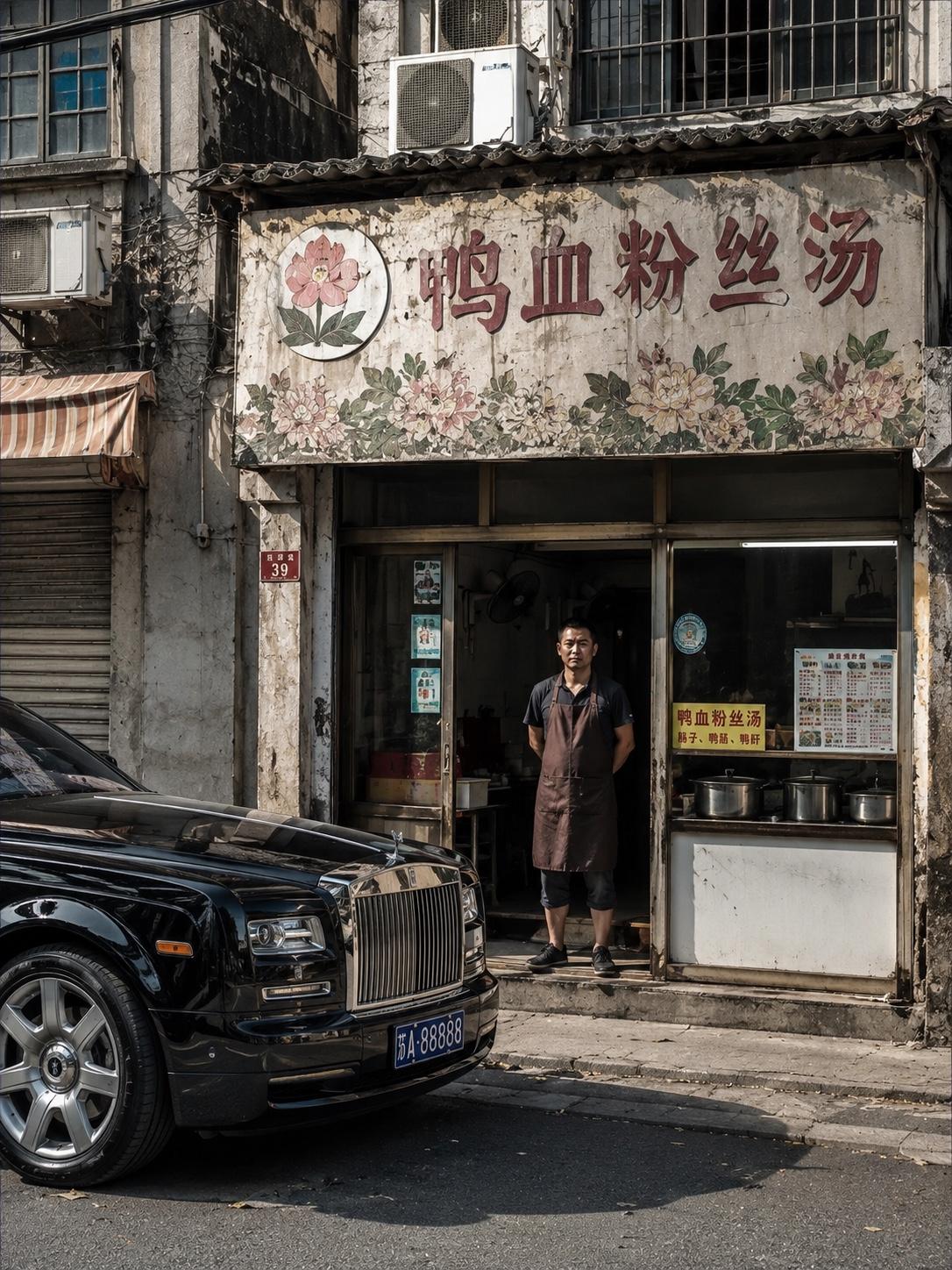 鸭血粉丝店被LV告了。我第一眼以为谁编的段子。结果是真的。南京那家小店，