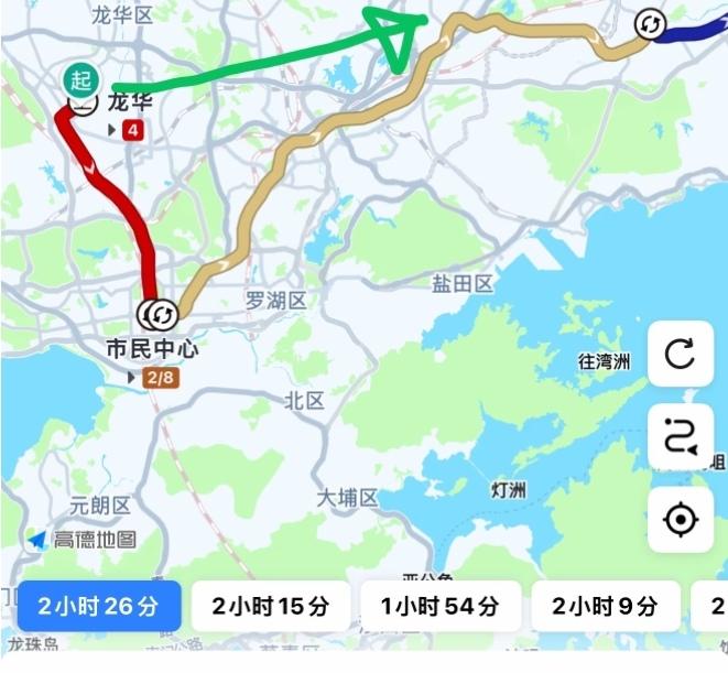 深圳需要一条龙华到龙岗的地铁为何没有一条龙华直通龙岗的地铁，每次从坪山去龙华，
