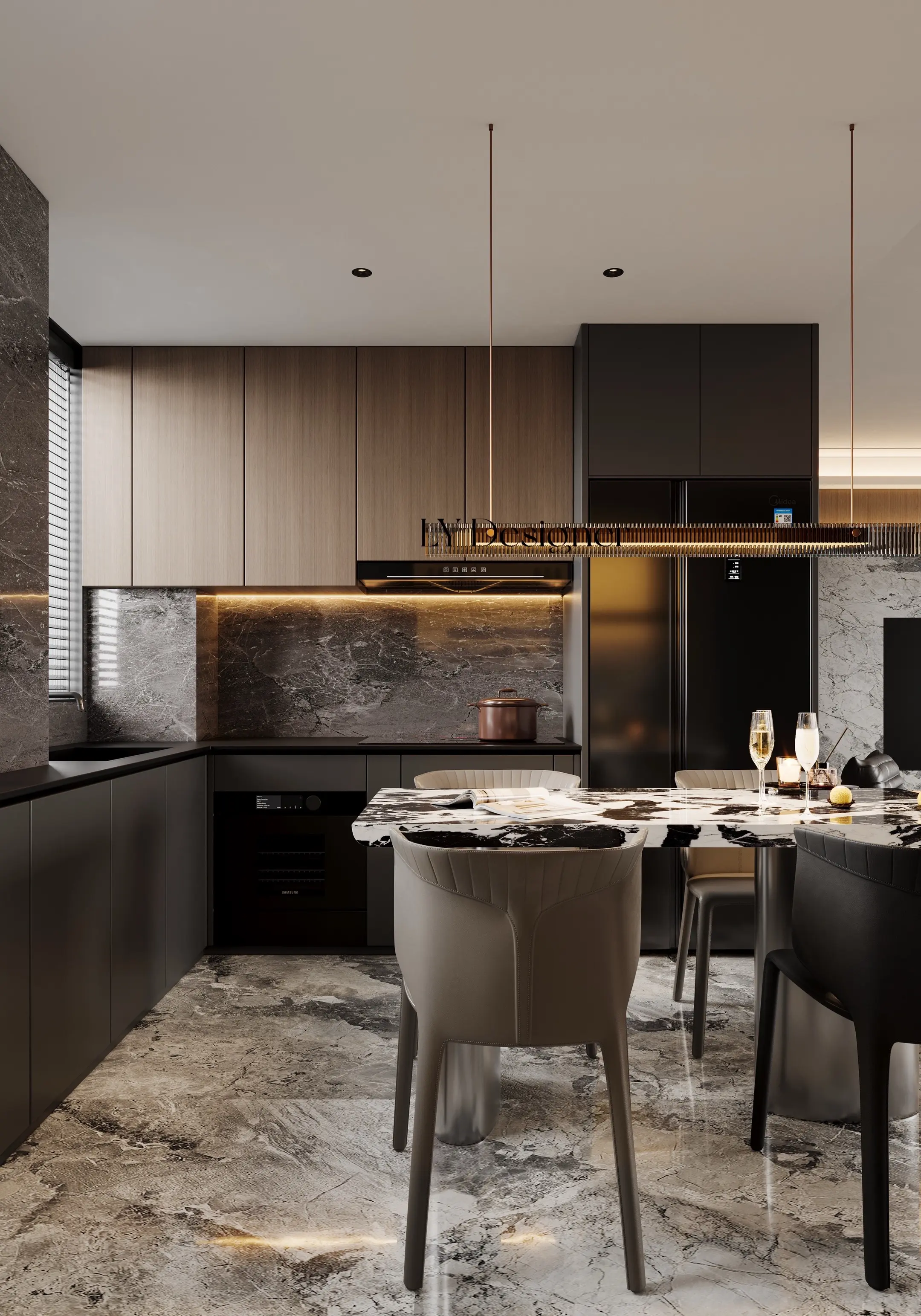 96平的房子“厨房”每到我了！