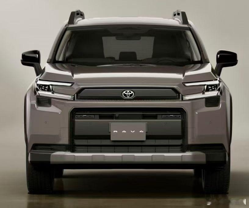 新款荣放，看上去就像小一号的普拉多。