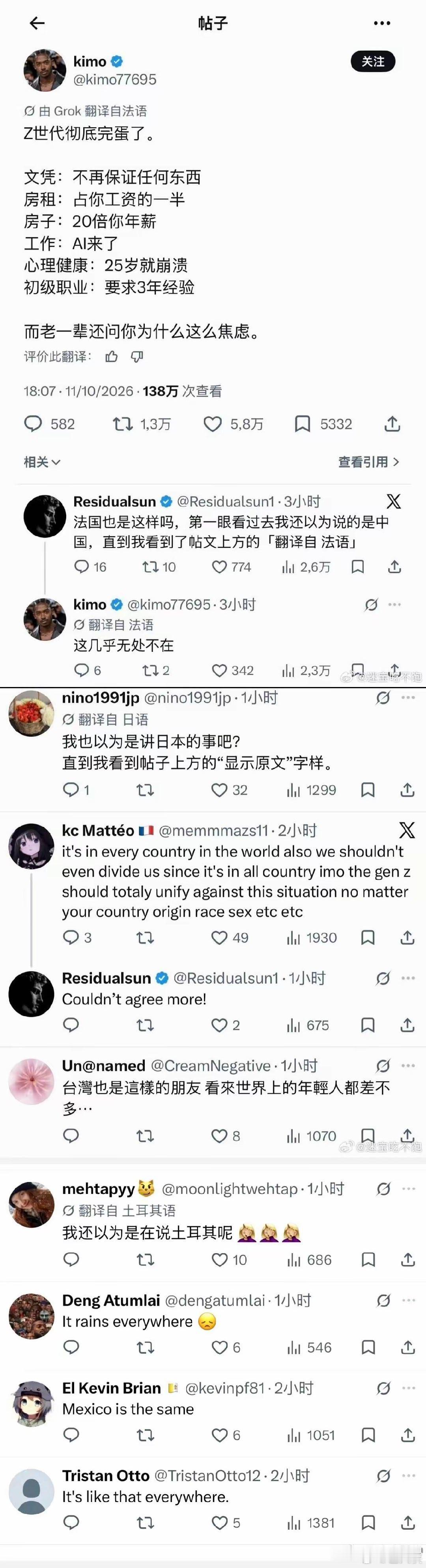 Z世代彻底完蛋了。​​​