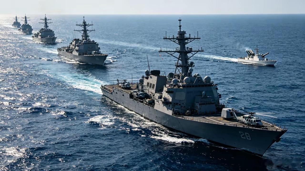 美军舰硬闯霍尔木兹海峡谈判还在谈，炮口已对准。4月11日，美伊在巴基斯坦谈判同一