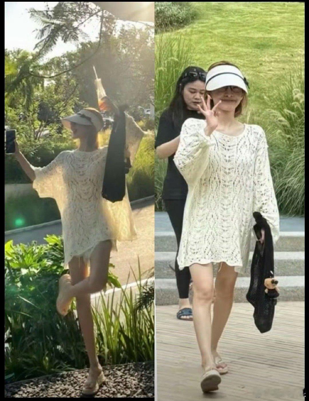 赵露思美颜和现实差距蛮大的