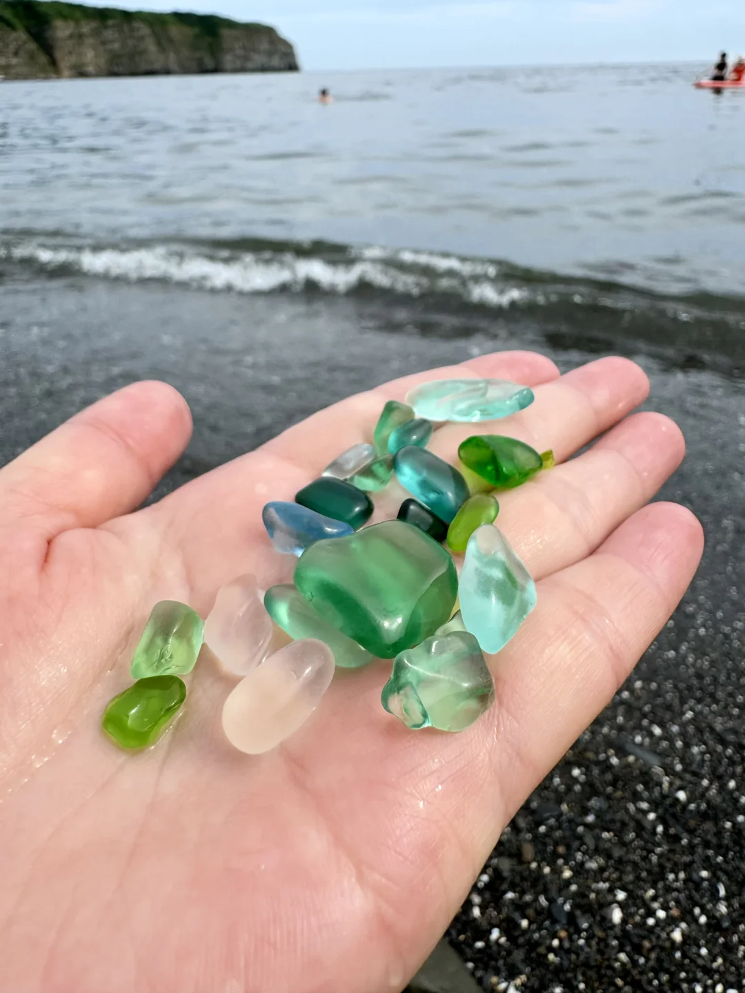 🔴海参崴 托比津纳海角也有玻璃海……