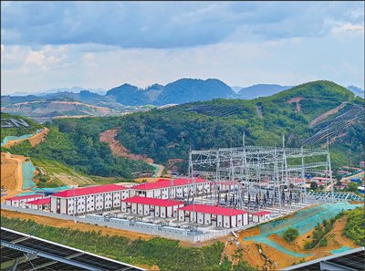 中广核老挝北部清洁能源基地一期100万千瓦光伏项目建成投运