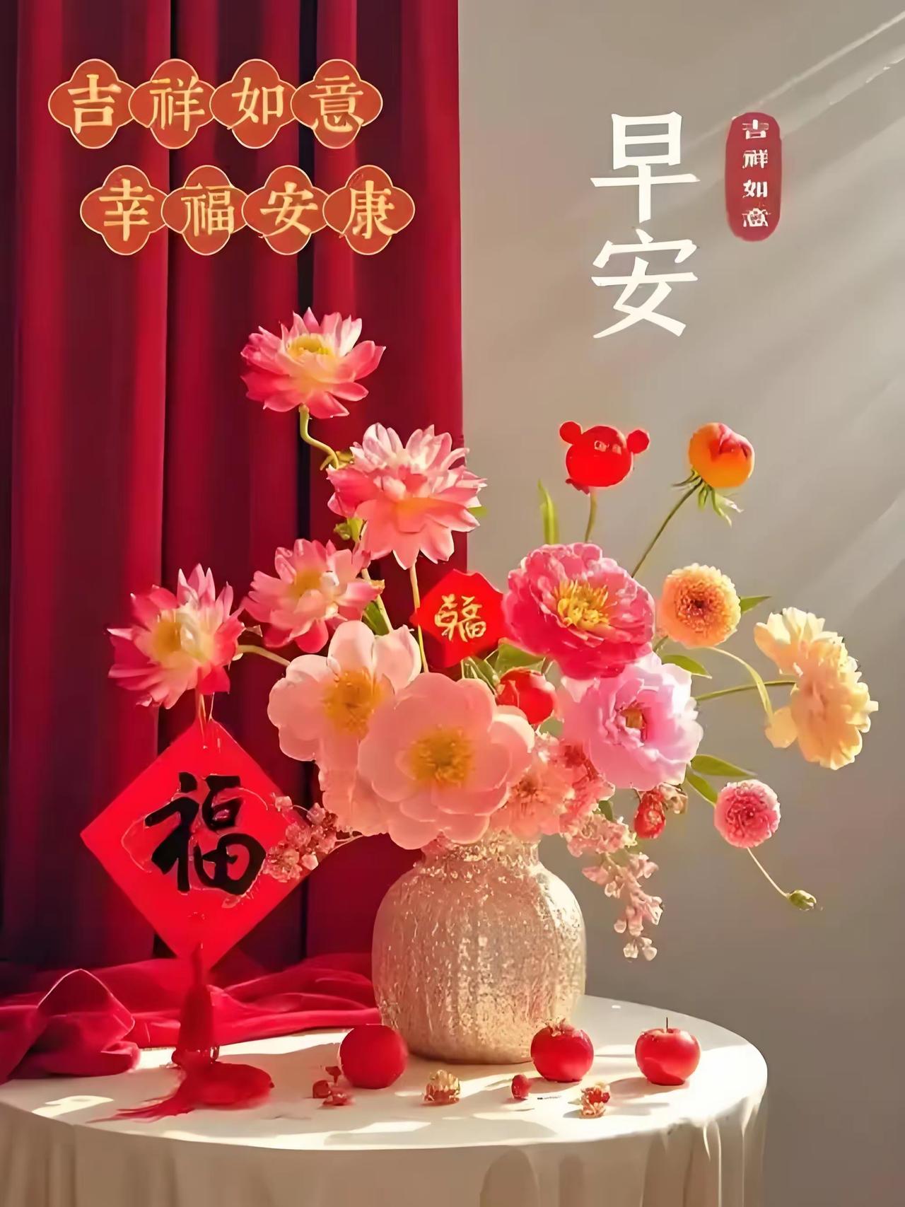 清晨的微风裹着暖意，新的一天如约而至。愿快乐如晨光洒满日常，平安健康常伴身旁。日