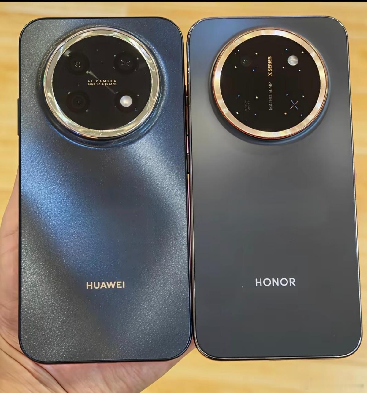 没想到吧，华为居然反向抄荣耀抄作业！严重怀疑两家私下里对答案之前荣耀的X系列一直