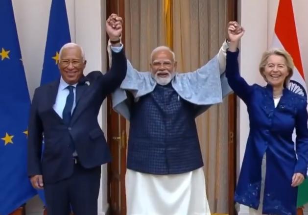 难怪欧洲敢不买俄能源，中方收到一个坏消息：印欧达成自由贸易协定！1月27号，莫