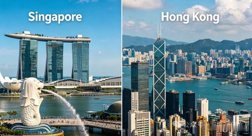 短短五年，香港和新加坡的经济差距被拉开了一大截。2019年香港新加坡GDP几乎持