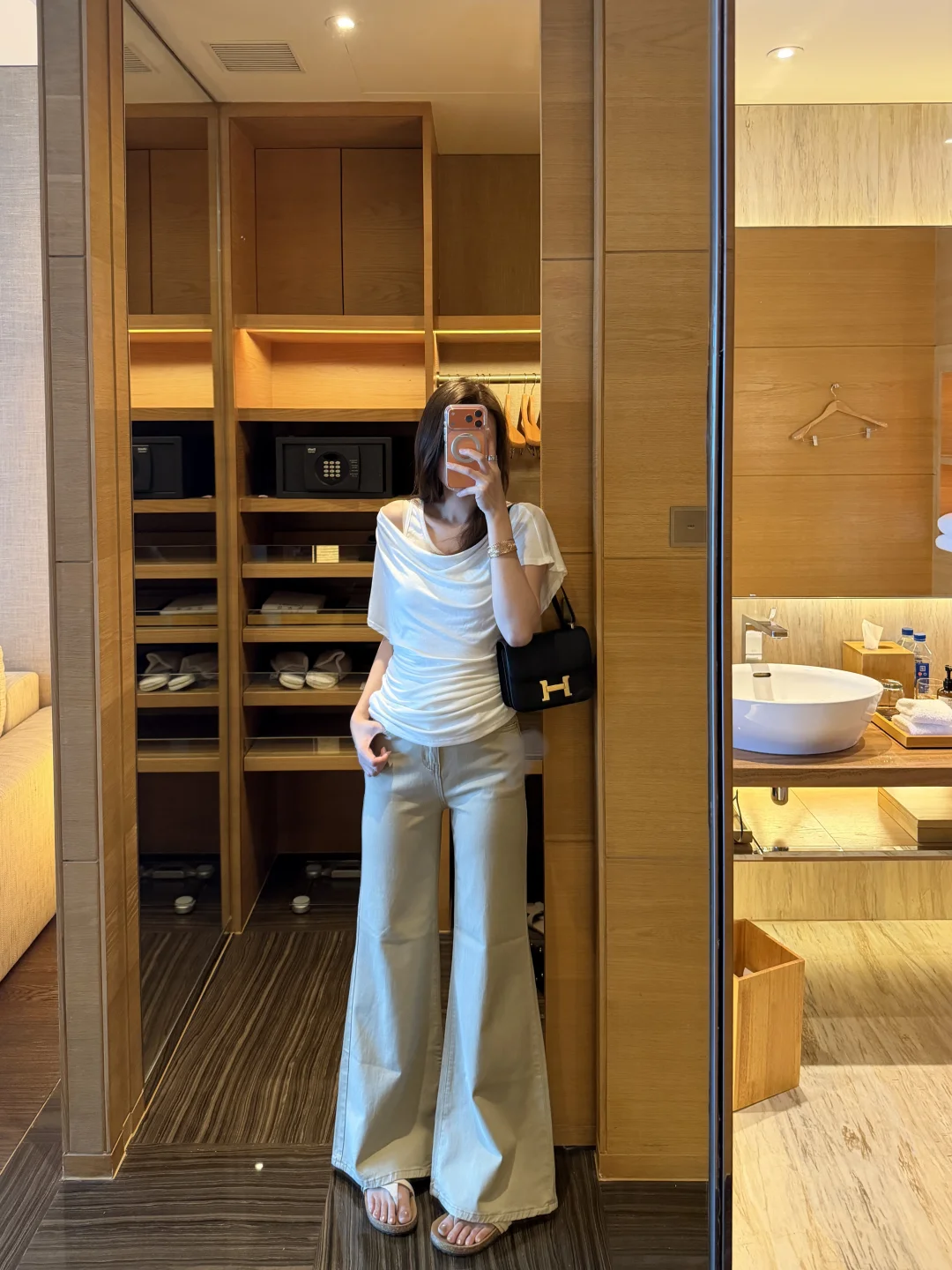这条裤子真的自带拉腿效果好显瘦！！