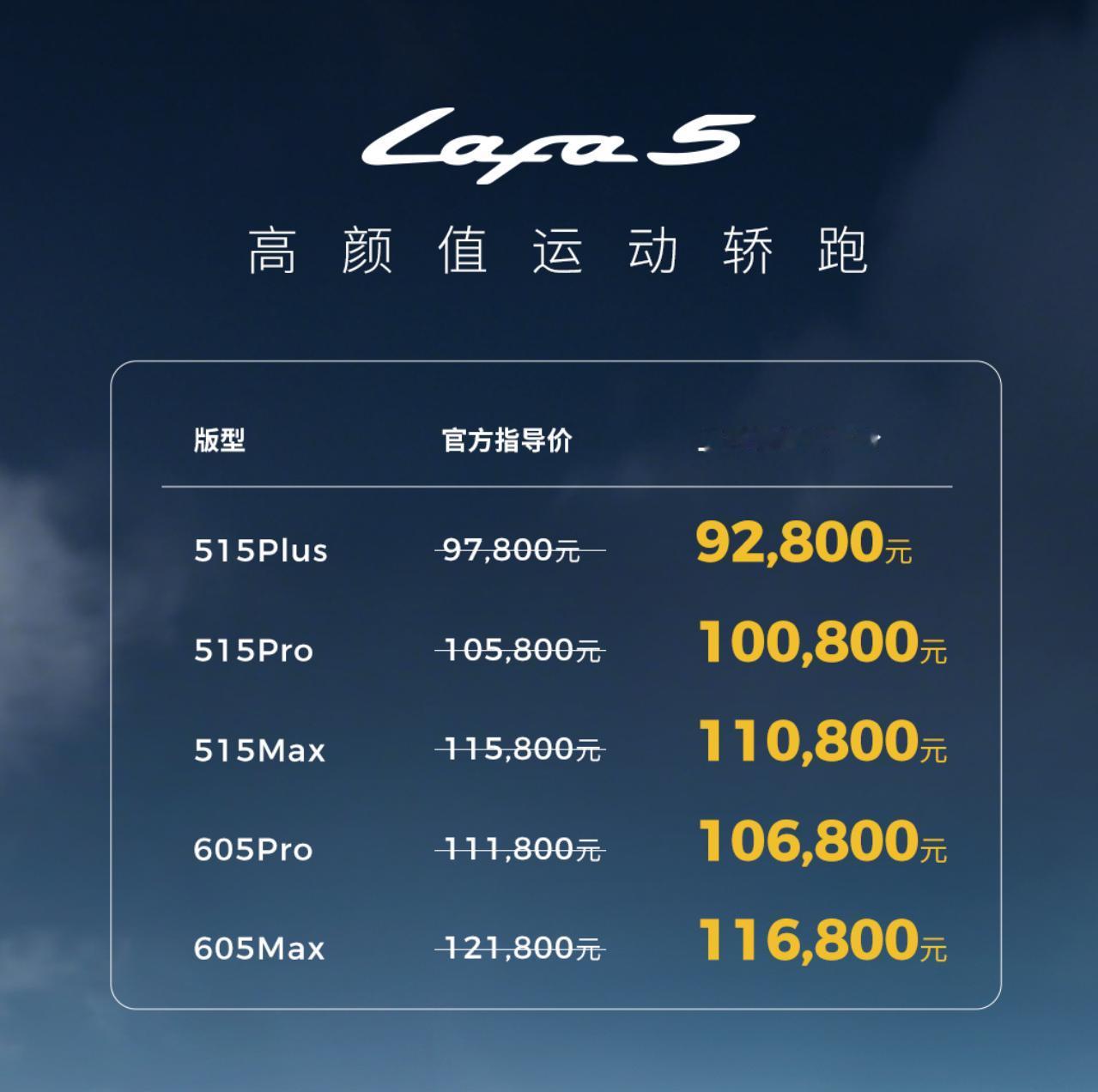 零跑Lafa5全国交付！10万级轿跑这配置是来砸场子的？9.78万起售，顶
