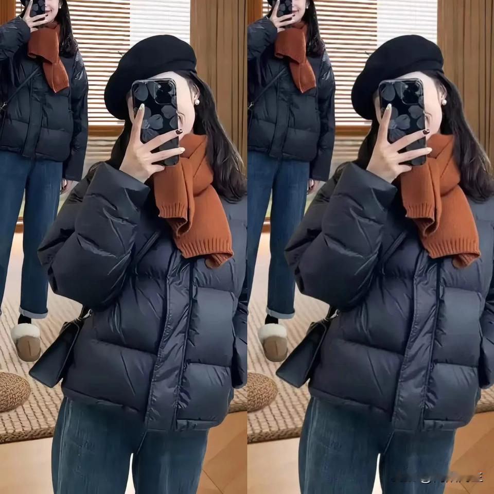 天冷了，听我一句劝买羽绒服时，如果你纠结颜色拿不准，干脆直接就去选择黑色。
