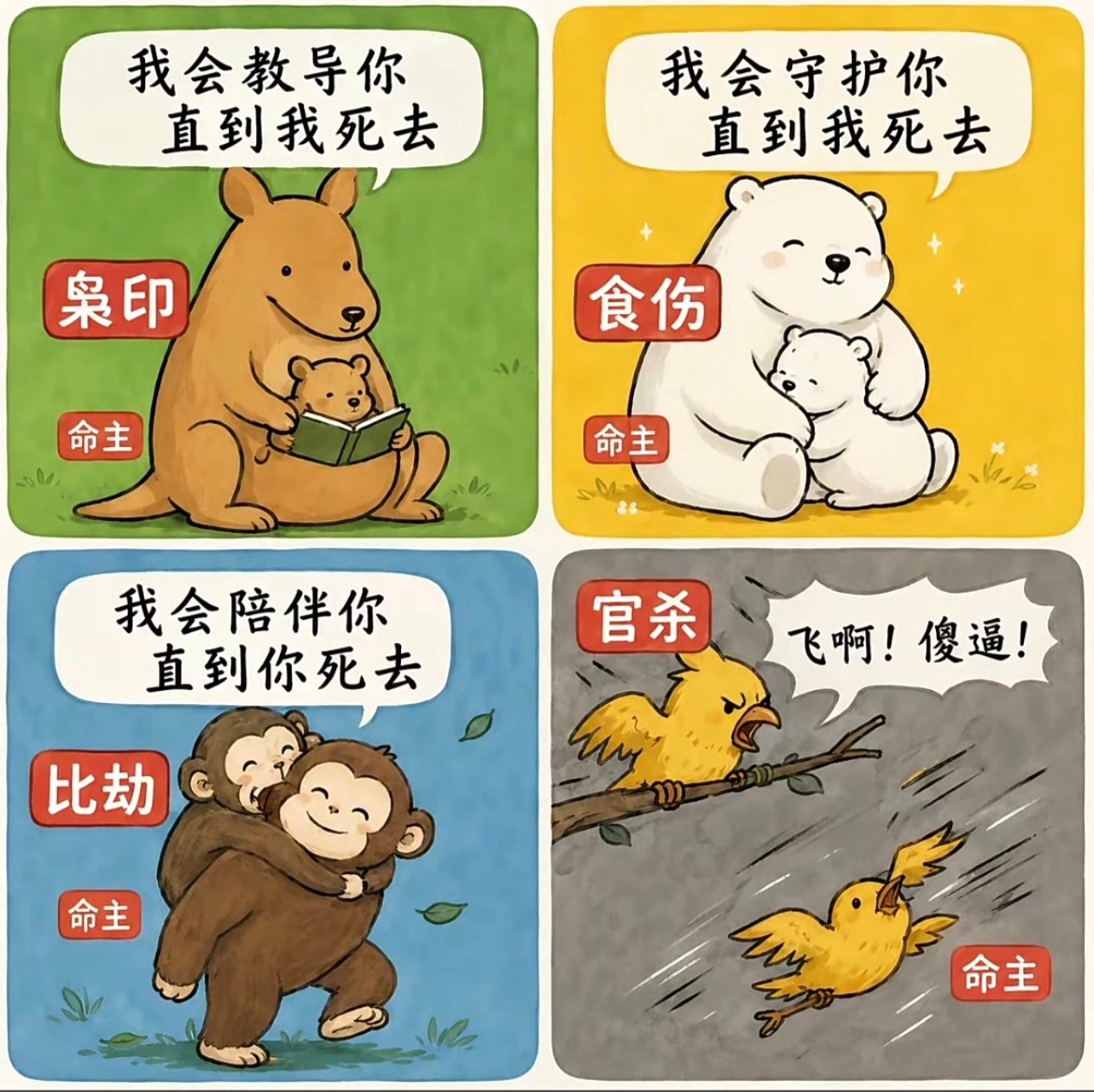 “一想到我现在吃的苦，竟然是我努力得来的，精挑细选的报应，我就想笑，还不敢大声笑
